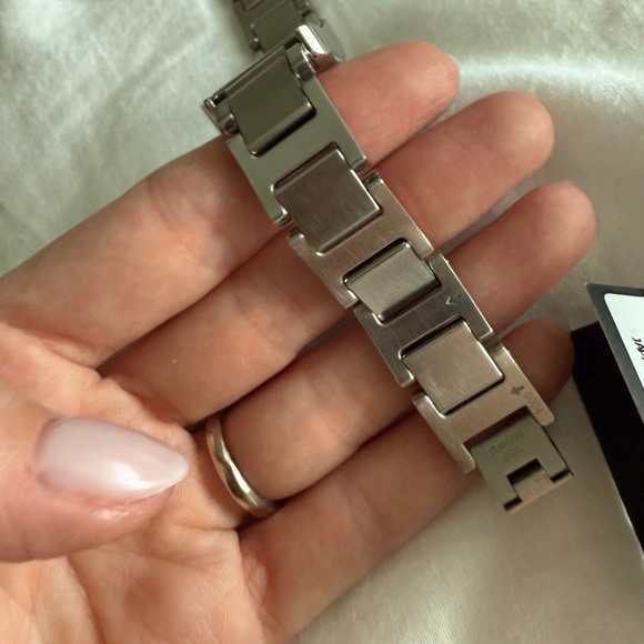 Rebecca Minkoff Silver Studded Watch main image 7